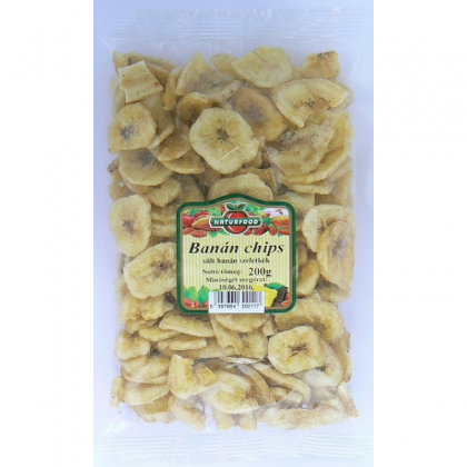Naturfood Chips Banane Uscate 200g