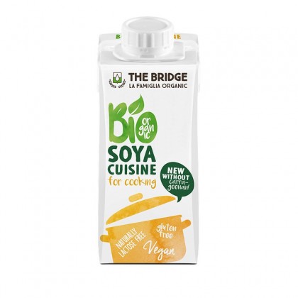 The Bridge BIO Crema vegetala pentru gatit din soia 200ml