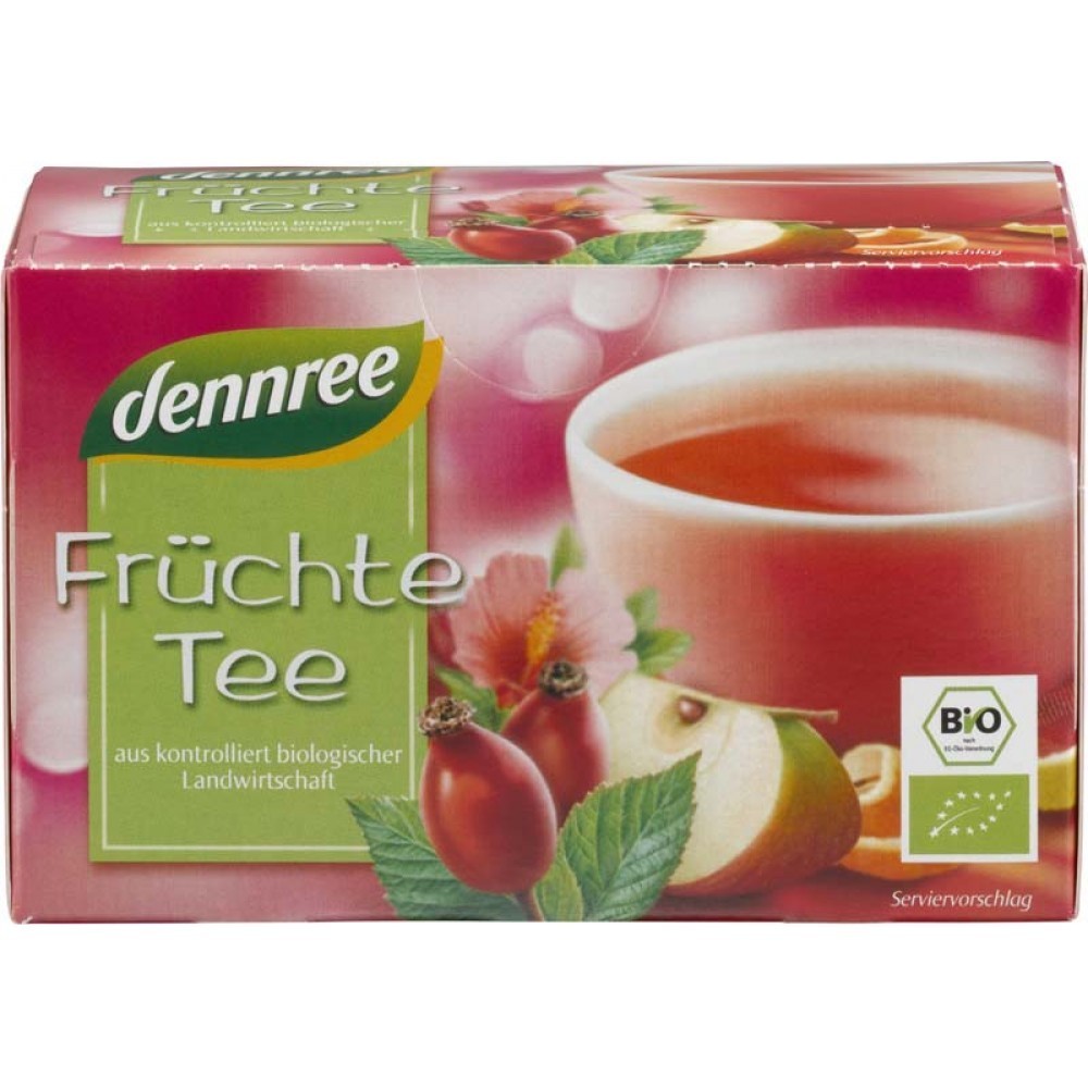 Dennree Ceai bio de fructe 40g