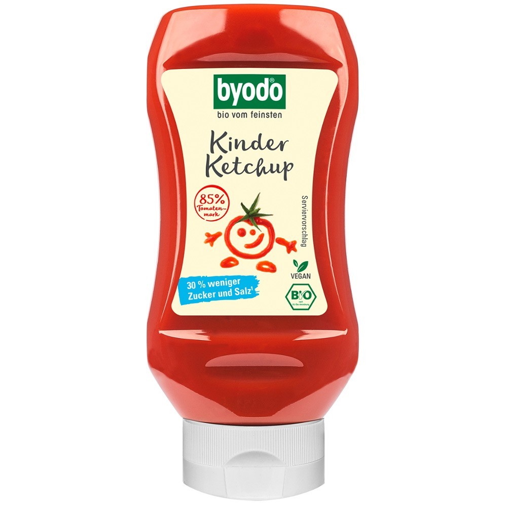 Byodo Ketchup bio pentru copii cu 85% tomate 300ml