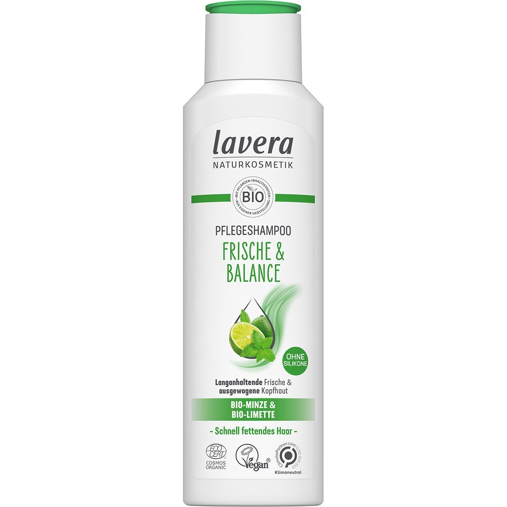 Lavera Sampon pentru prospetime si echilibru cu menta bio si lime bio 250ml