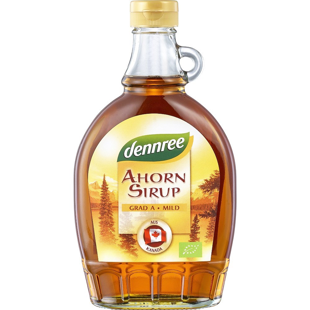 Dennree Sirop de artar Dennree grad A gust fin 375ml