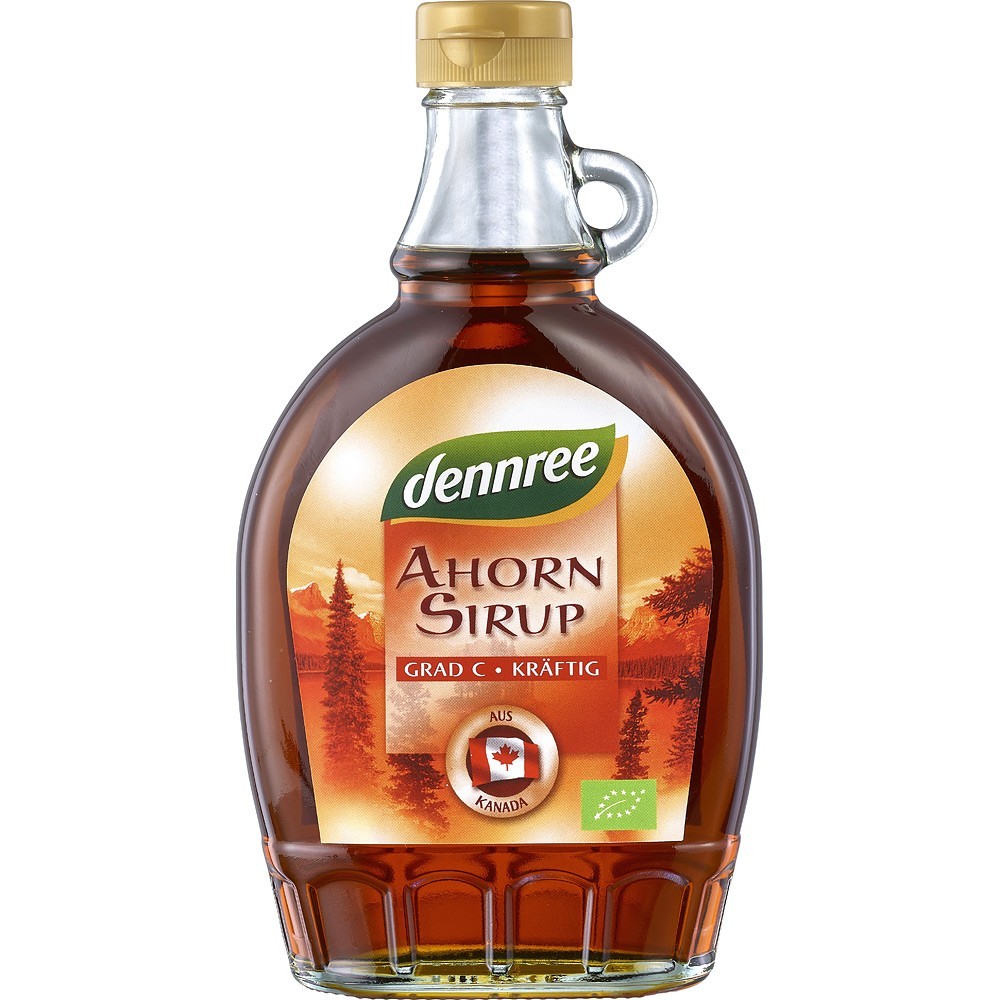 Dennree Sirop de Artar bio grad A gust intens 375ml