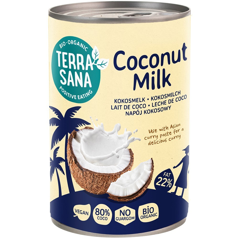 Terrasana Bautura bio de cocos 80% 400ml