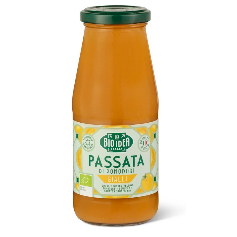 La Bio Idea Pasatta de rosii galbene ECO 400g